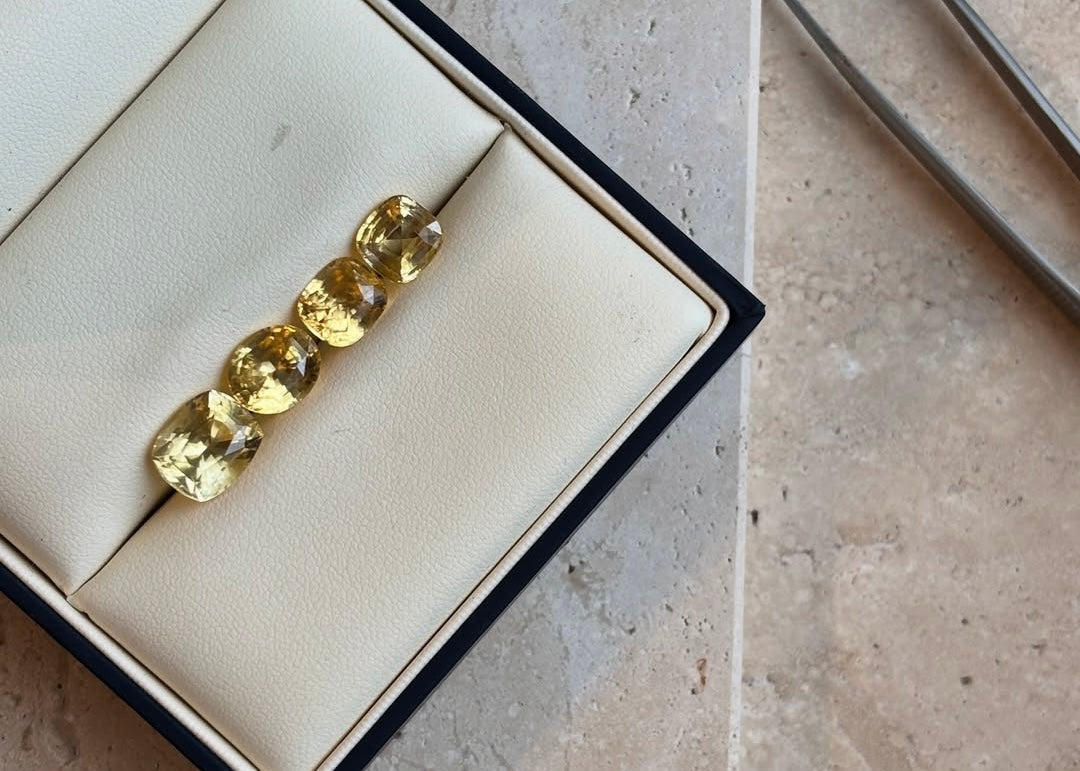 GW WIllams Co. Yellow Sapphires Loose Gemstones