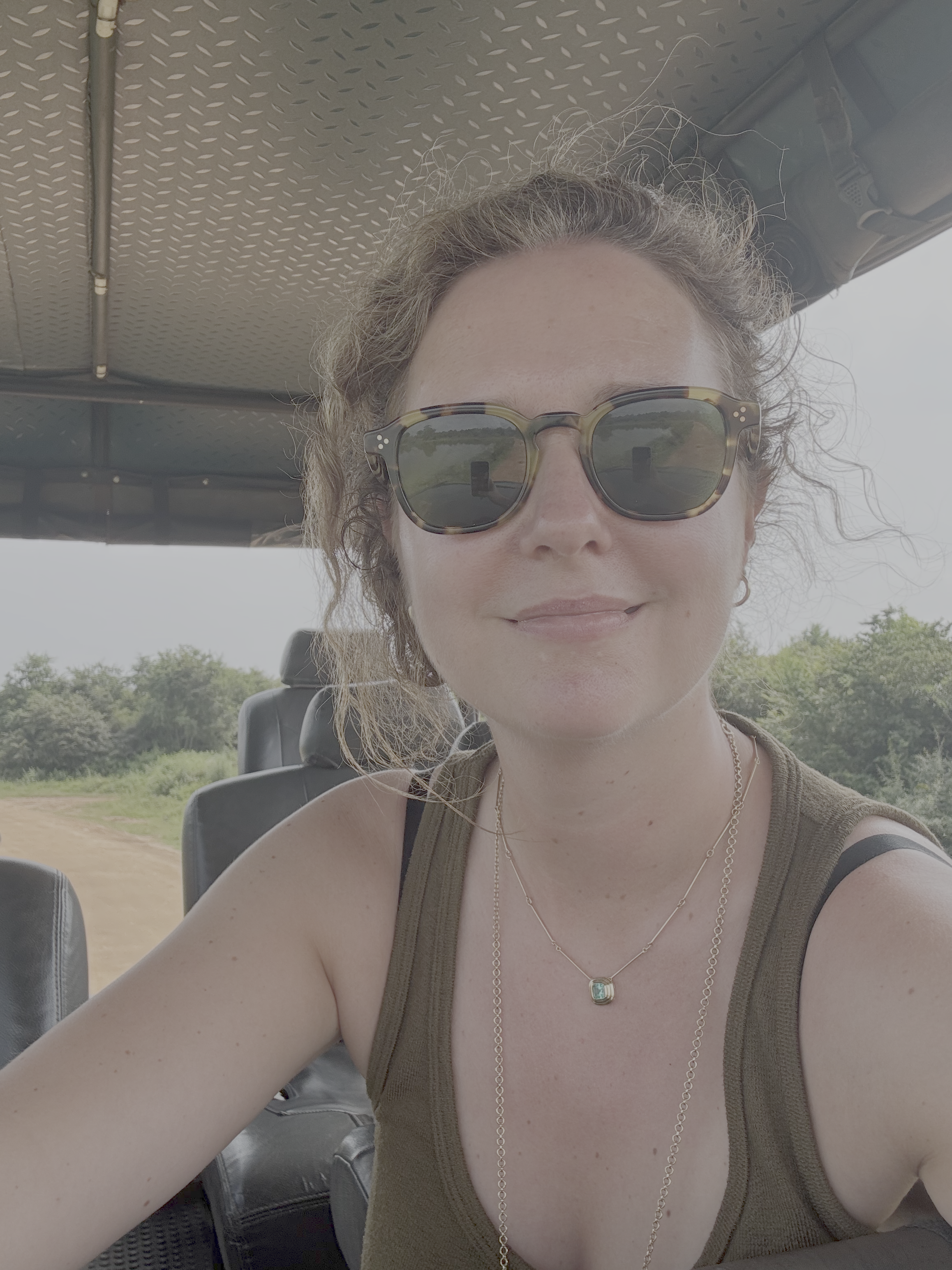 Lucy Crowther at Sri Lanka "Gem Island" postcards