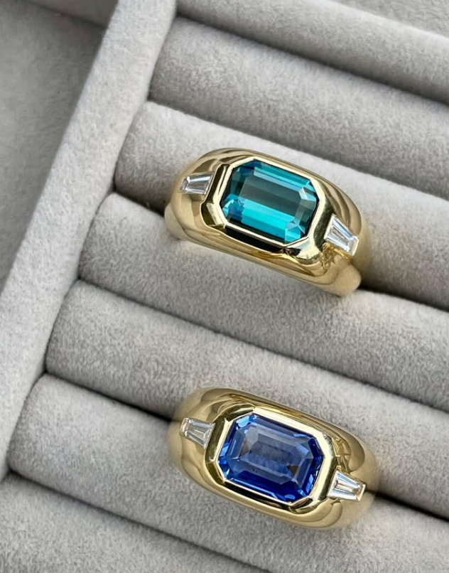 Berlin: Gypsy Aquamarine Ring