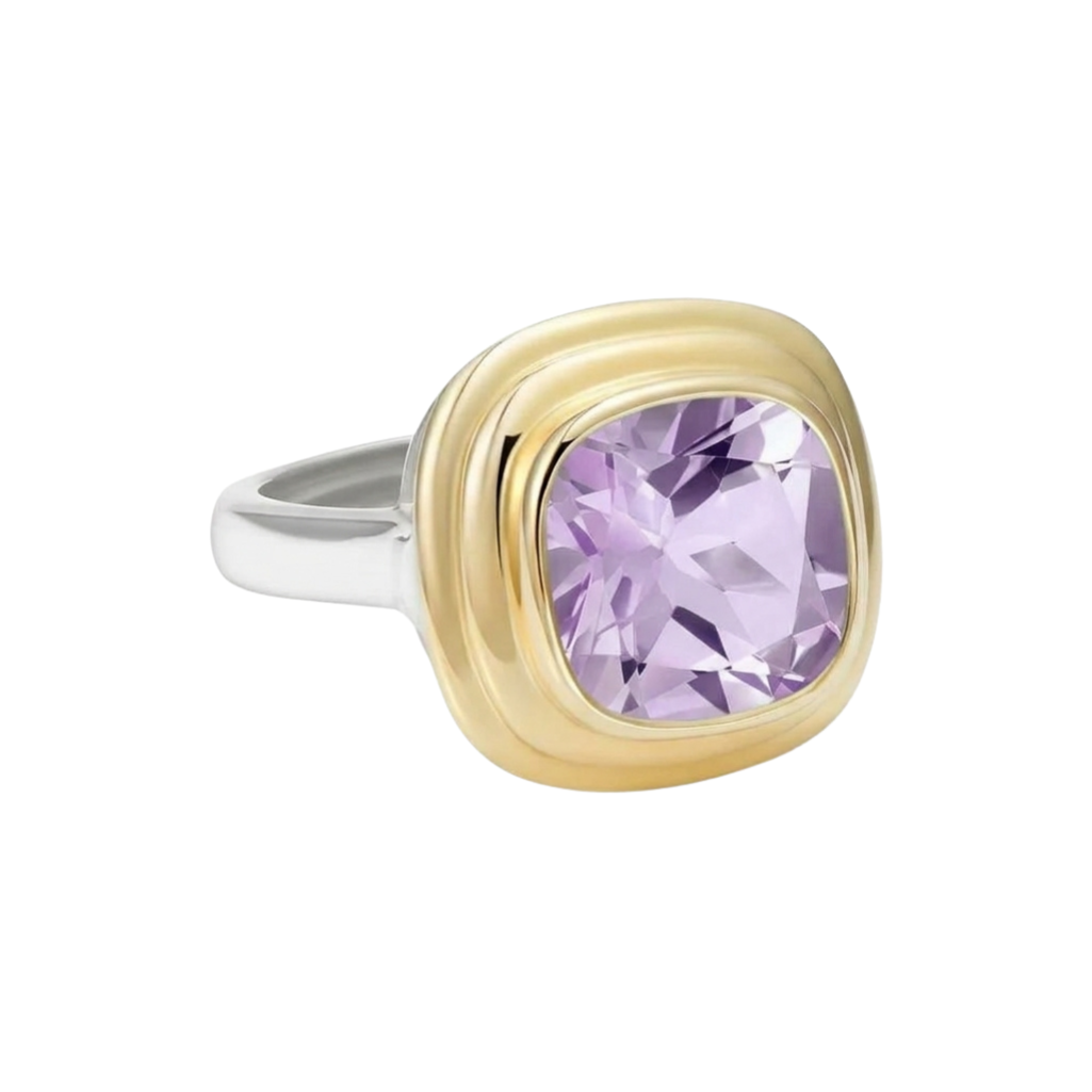 Athena: Lilac Amethyst Ring