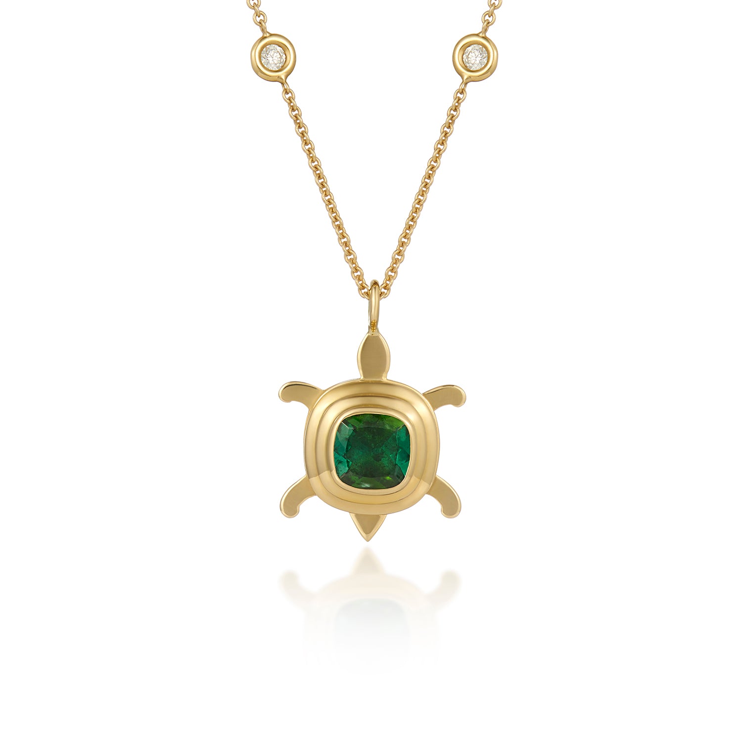 Dancing Turtle: Tourmaline - Minka Jewels
