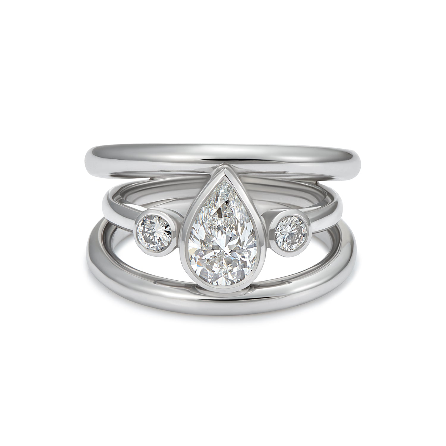 Bridal: Les Trois Vallée Diamond Ring