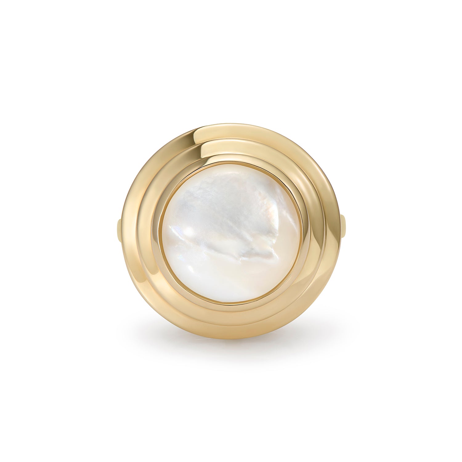 Athena: Medium Mother of Pearl Ring