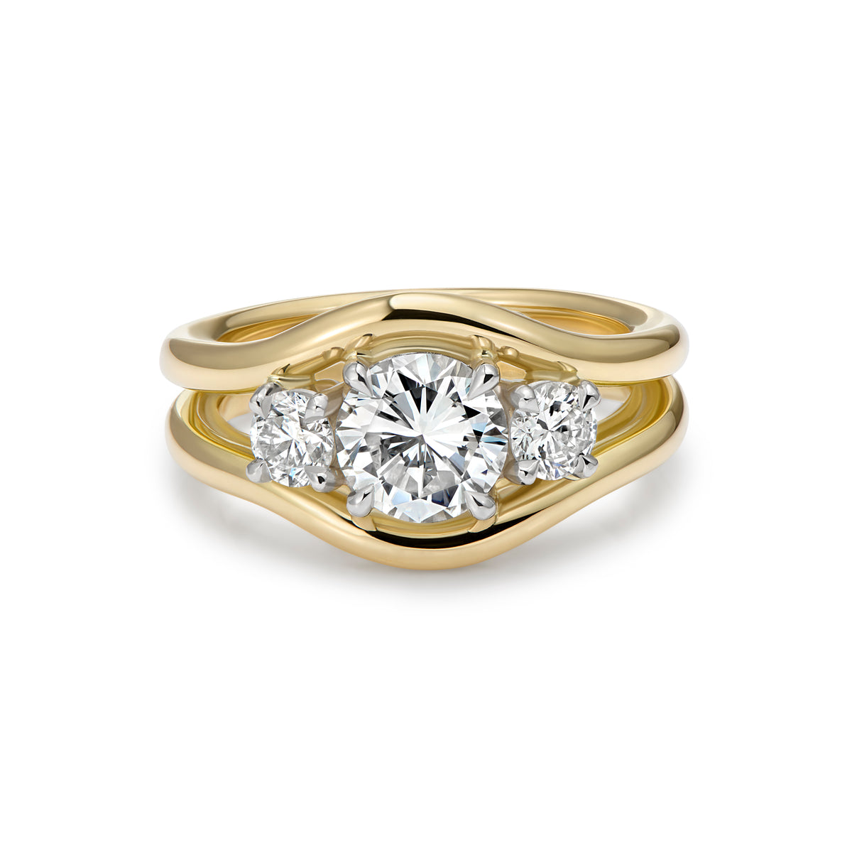 Atlantis: 1ct Diamond Trilogy Mermaid Ring
