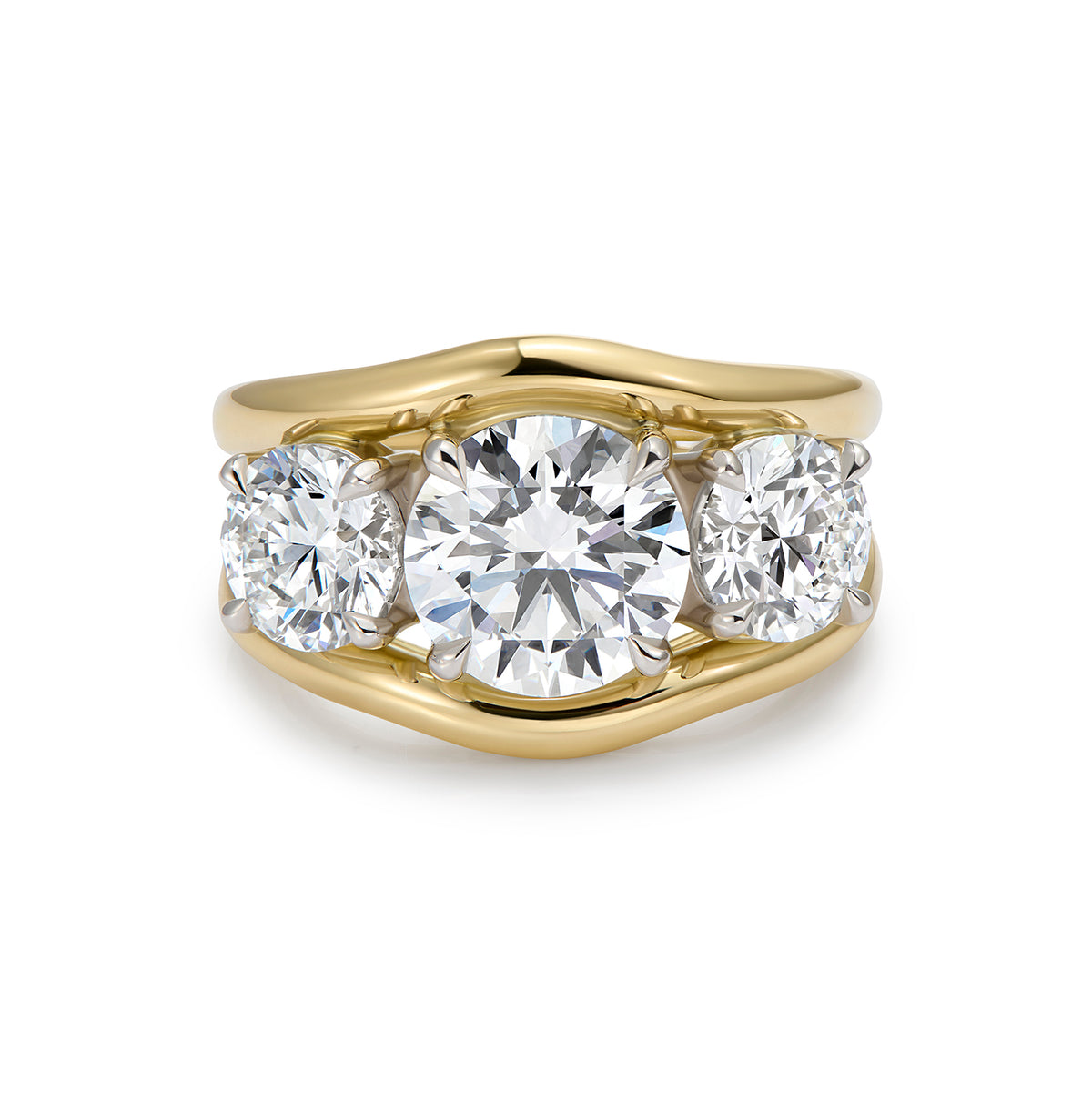 Atlantis: 3ct Diamond Trilogy Mermaid Ring