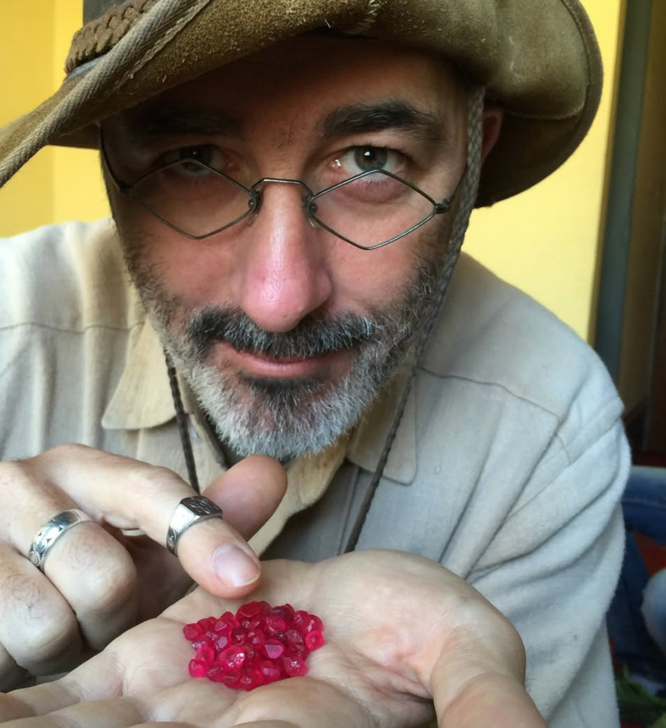 Vincent Pardieu pink sapphire