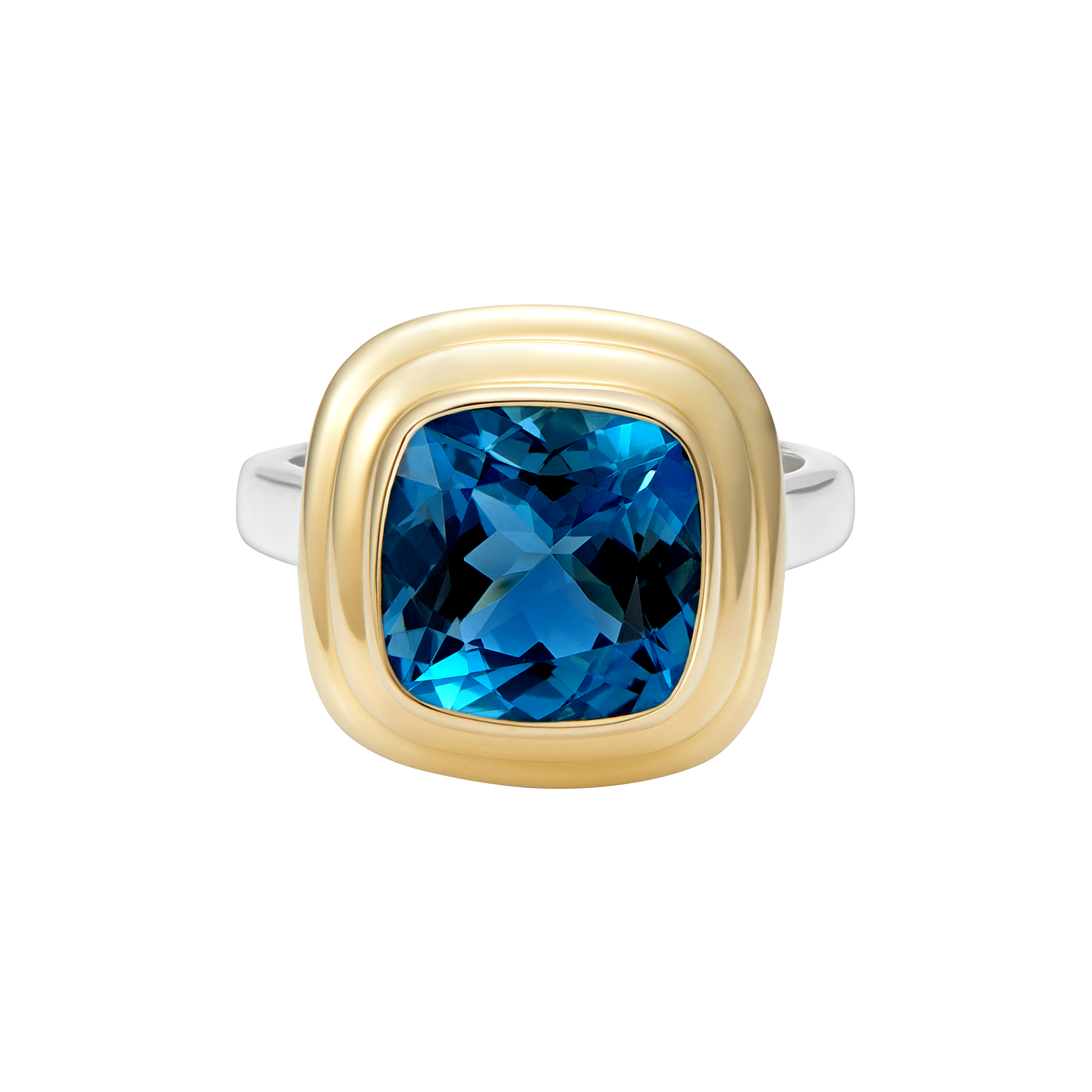 Athena: London Blue Topaz Ring