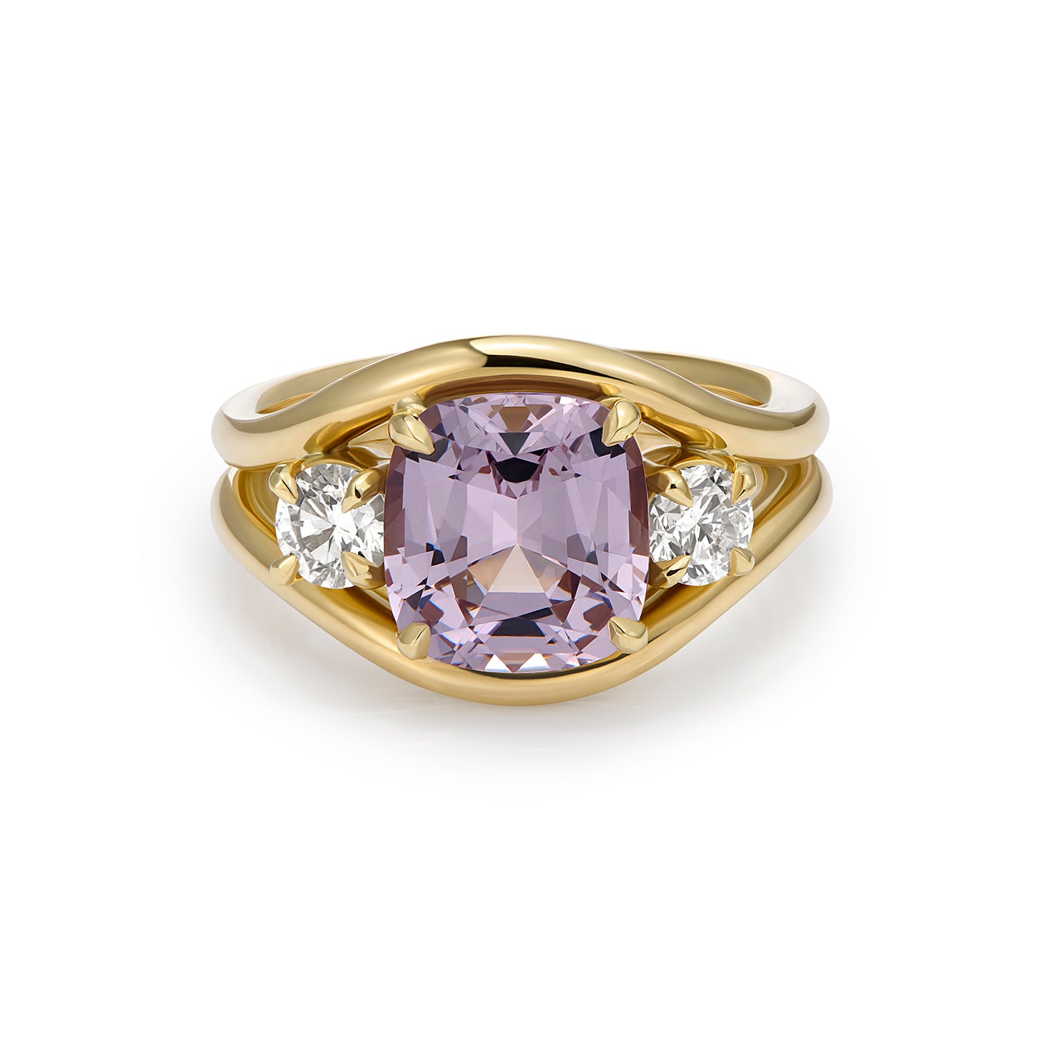 Atlantis: Lilac Spinel Mermaid Ring