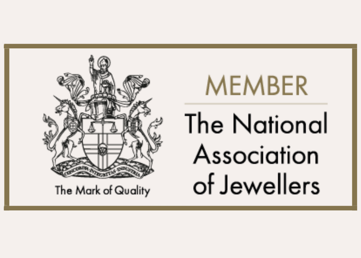 Logo of The National Association of Jewellers Minka Jewels Membership 