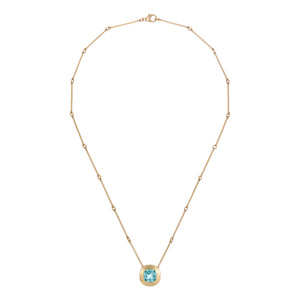 Athena: Large Sky Topaz Necklace - Minka Jewels