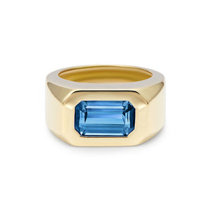 Berlin: Blue Tourmaline Ring - Minka Jewels