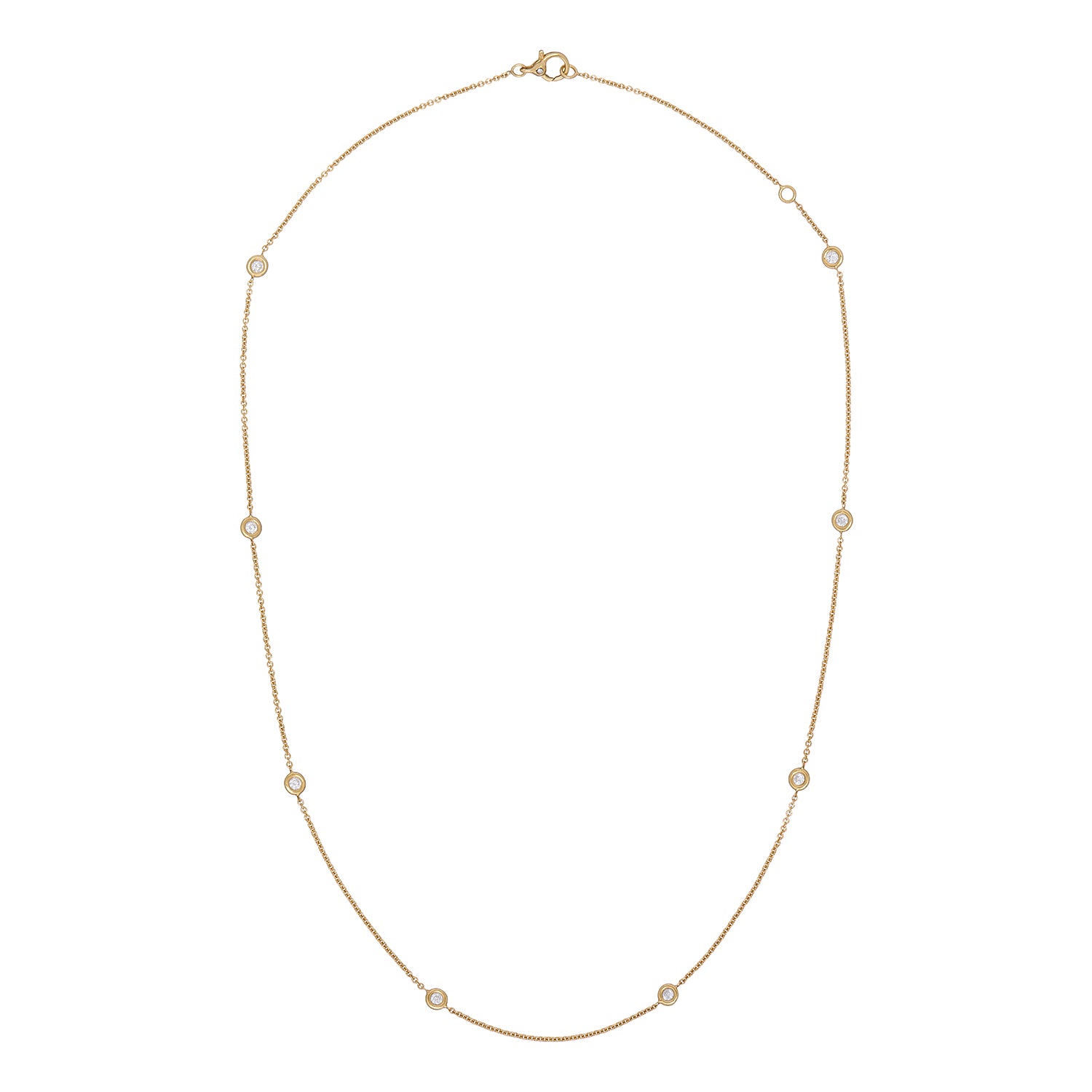 Chain Shop: Diamond Set Gold Chain - Minka Jewels