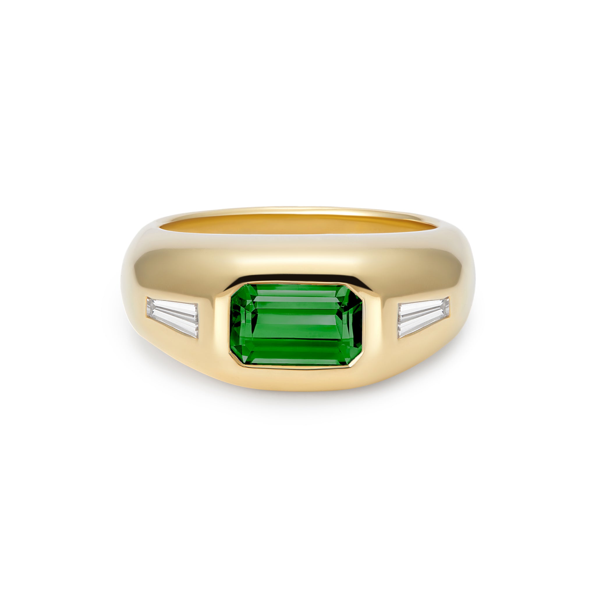 Berlin: Gypsy Emerald Ring - Minka Jewels