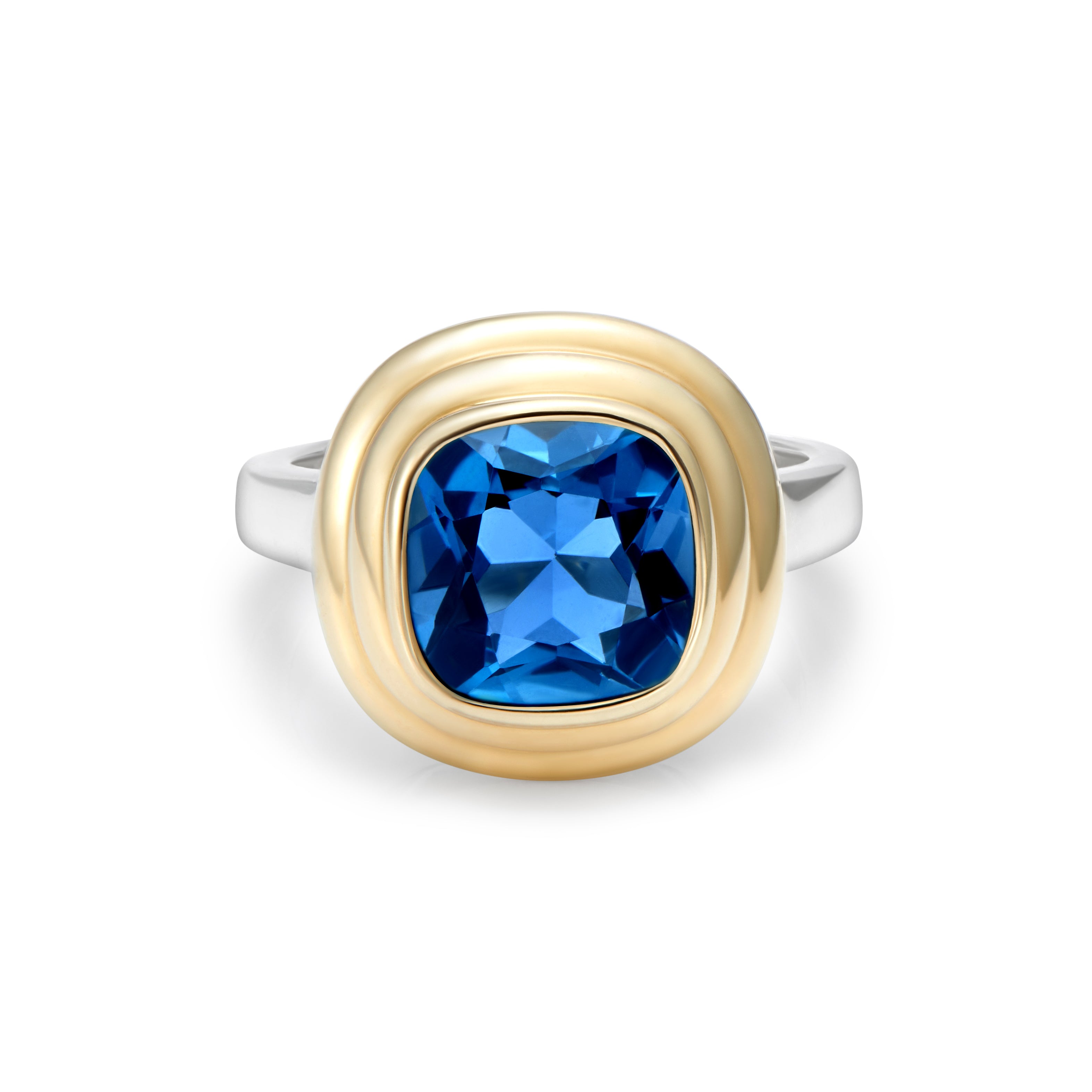 Athena: London Blue Topaz Ring - Minka Jewels