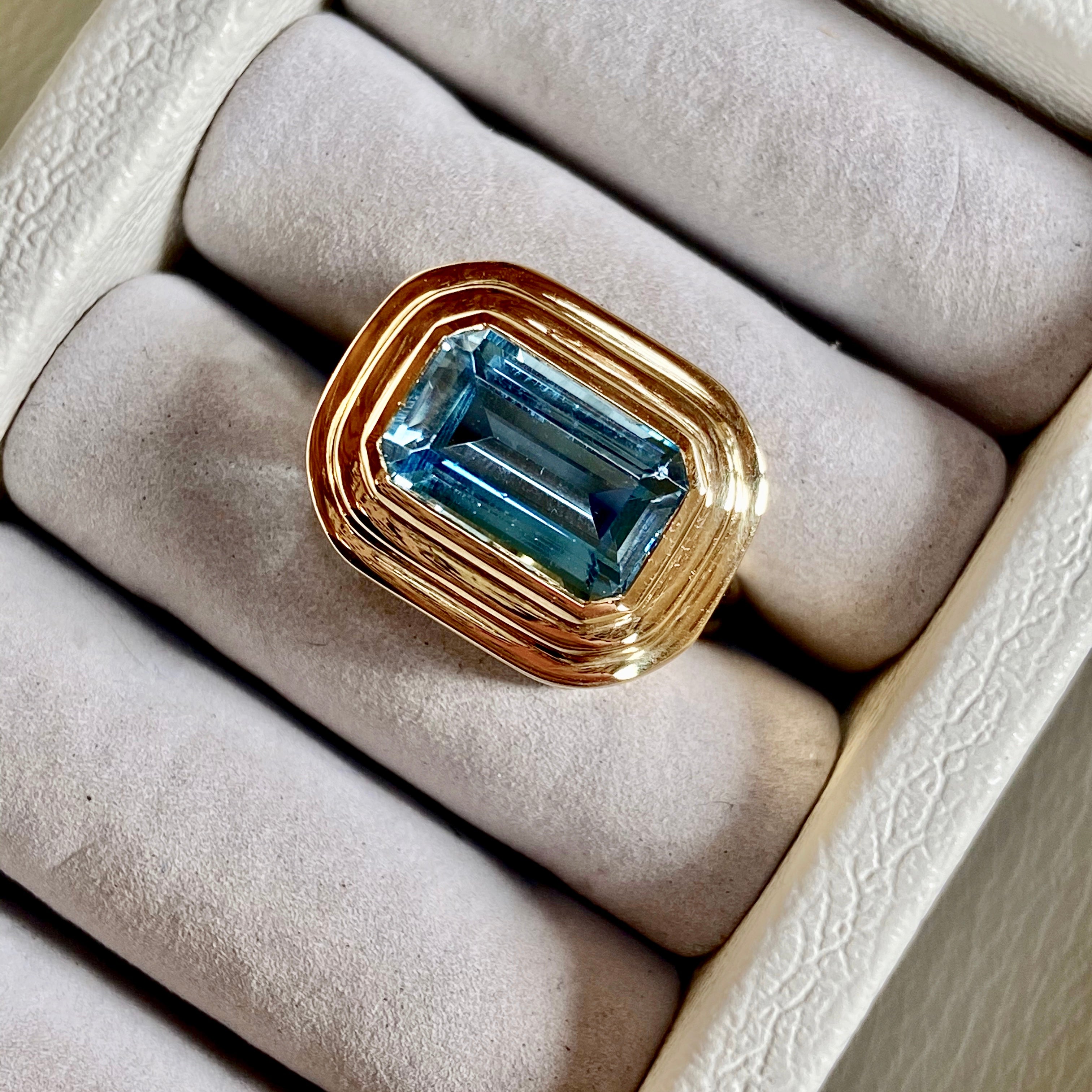 Reworking: Aquamarine Ring - Minka Jewels