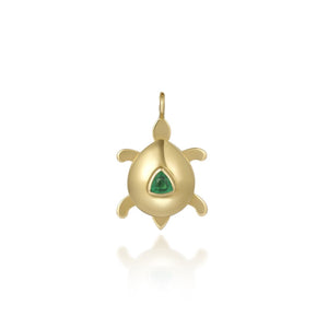 Dancing Turtle: Emerald - Minka Jewels